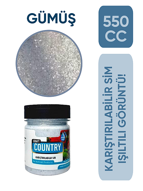  Karıştırılabilir  Sim Gümüş  550cc