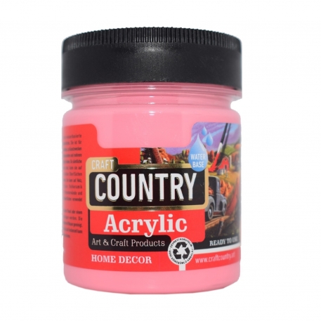 Akrilik Hobi Boyası  118 Toz Pembe 120cc