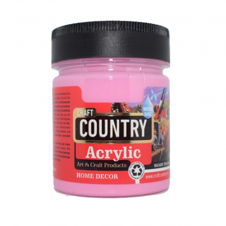 Akrilik Hobi Boyası  120 Şeker Pembe 120cc