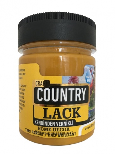 Kendinden Vernikli Lack Hobi Boyası 4010 Oksit Sarı 2500cc