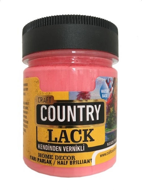 Kendinden Vernikli Lack Hobi Boyası 4014 Pembe 120cc