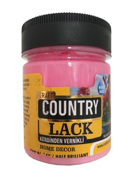 Kendinden Vernikli Lack Hobi Boyası 4015 Şeker Pembe 2500cc