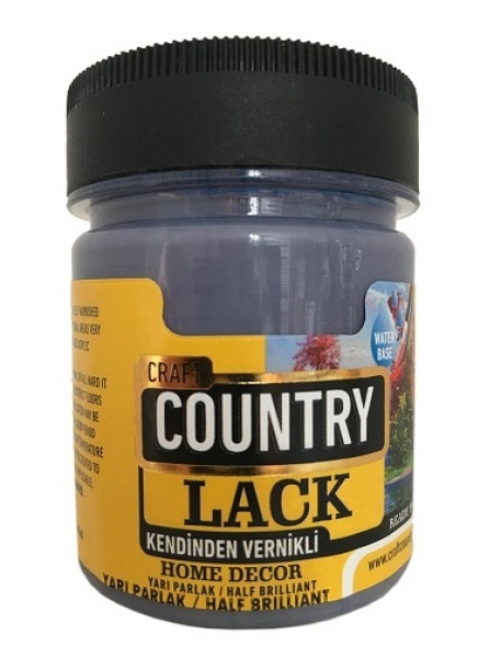 Kendinden Vernikli Lack Hobi Boyası 4030 Akşam Mavisi 2500cc