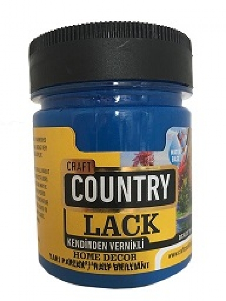 Kendinden Vernikli Lack Hobi Boyası 4031 Mavi 120cc