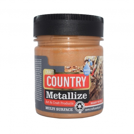 Metalize Hobi Boyası 5208 Bronz 120cc