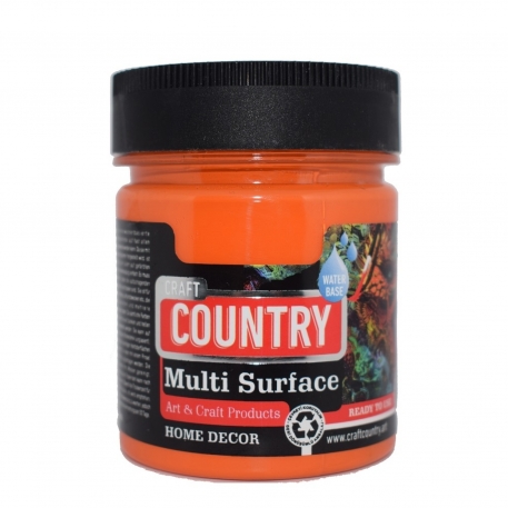 Multi Surface Hobi Boyası 1032 Turuncu 2500cc