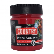 Multi Surface Hobi Boyası 1036 Karmen Kırmızı 2500cc