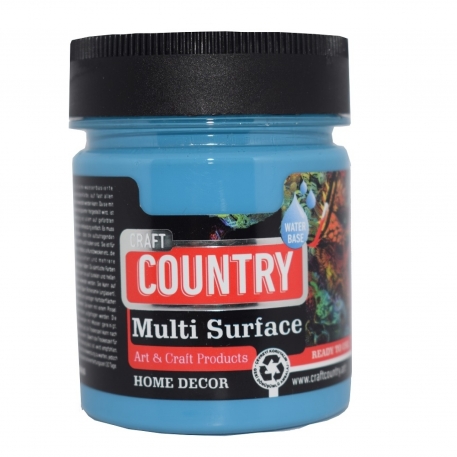 Multi Surface Hobi Boyası 1057 Azur Mavi 120cc