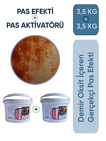 Pas Efekti 3,5 Kg + Pas Aktivatörü 3,5 Kg