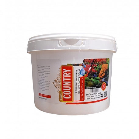 Rölyef Pasta 5701 Beyaz 3,5  KG